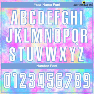 ที่กําหนดเองมัดย้อมสีขาว-แสงสีฟ้าระเหิดฟุตบอลเครื่องแบบย์ที่กําหนดเองระเหิดการพิมพ์ดิจิตอลผู้ใหญ่เด็กเครื่องแบบ - Product Image 6