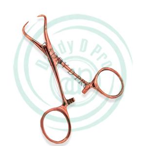 DDP Veterinary Backhaus Abrazadera de toalla 13cm Grado quirúrgico Acero inoxidable alemán Marca OEM Base aceptada Instrumentos quirúrgicos - Product Image 4