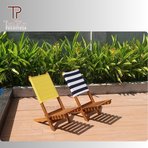 Best-Selling Acacia Wood Contemporary Portable <b>Beach</b> <b>Chair</b> for Living Room Bedroom Courtyard Hotel Villa Park-for UK & US Market - Product Image 3