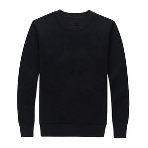 Sudadera de Cuello Redondo Ligera de Poliéster/Algodón al por Mayor, Logotipo Bordado Personalizado, Diseño Holgado Transpirable, Unisex - Product Image 4