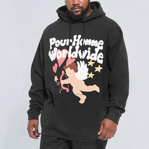 Factory Men 2025 Sudaderas con capucha y pantalones de chándal Set Custom Puff Print Relieve logo Mens Hoodies Set Streetwear Ropa Fabricante - Product Image 2