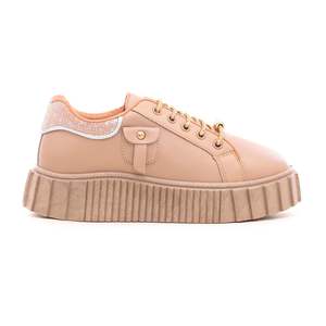 Baskets décontractées Beige pour femmes chaussures de marche légères avec semelle intérieure en maille de caoutchouc confortable pour le printemps été hiver - Product Image 3