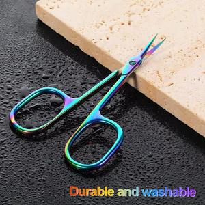 Professional Stainless Steel Nail <b>Scissors</b> <b>Manicure</b> Pedicure Sharp Arrow Point Tip Eyebrow Facial Hair <b>Scissor</b> Cuticle <b>Scissors</b> - Product Image 4