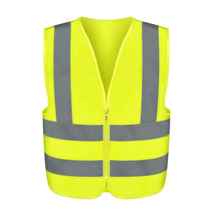 Chaleco de Seguridad Reflectante Transpirable de Alta Visibilidad, Precio al por Mayor, 100% Poliéster, Personalizable - Product Image 1