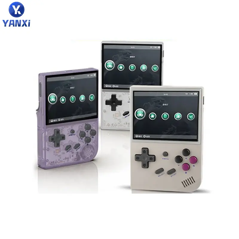 Suporte Dropship RG35XX Portátil Retro Handheld Game Consoles Linux Sistema de 3,5 polegadas IPS Video Game Consoles