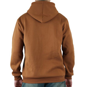 High Quality Custom Logo Label 500gsm Heavyweight Regular Fit Men Hoodies Wholesale 100% Cotton Custom Graphic Men <b>Hoodie</b> - Product Image 2