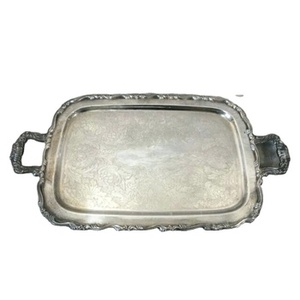Diseño antiguo, forma y tamaño personalizados, bandeja de acero para servir alimentos, la más alta calidad, Ideal para uso doméstico y eventos - Product Image 2