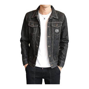 Elegante chaqueta vaquera de algodón de alta calidad para hombre, personalizada, OEM, estilo callejero, ropa de tela de lona de invierno - Product Image 4