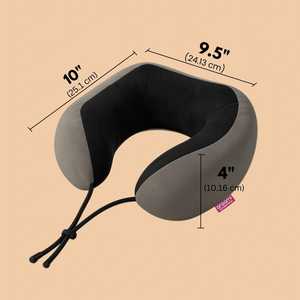 New Custom wholesale Neck <b>Pillow</b> Support Wrap Bulk Luxury airplane car Portable Memory Foam Travel <b>Pillow</b> for <b>Flight</b> - Product Image 3