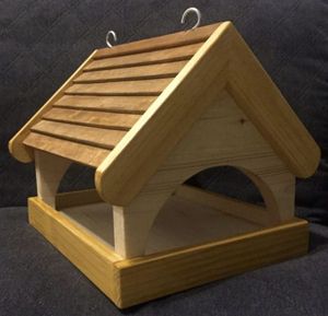 Nichoirs en bois naturel de haute qualité avec des caractéristiques résistantes aux intempéries pour les jardins extérieurs et les habitats d'oiseaux d'arrière-cour - Product Image 5