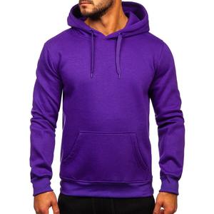 Venta al por mayor de lujo de los hombres de peso pesado de algodón sudaderas con capucha BD Logo patrón de gran tamaño de impresión de punto de tejido Anti-Shrink Plus Size - Product Image 4