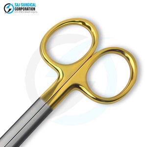 Ciseaux Mayo en acier de couleur dorée Conception autoclavable Stérilisation répétée Maintien des performances Utilisation hospitalière Certifié CE 1 - Product Image 6