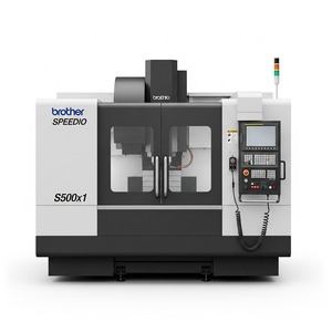 เครื่องจักรกลึงซีเอ็นซีแนวตั้ง Brother SPEEDIO S500X1 FANUC แบบ BT40 สำหรับงานกัด เจาะ ต๊าป และตัดโลหะความเร็วสูง - Product Image 4