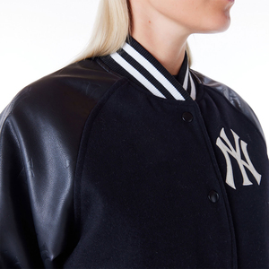 Wholesale Winter Varsity Baseball Bomber Coat <b>Jacket</b> <b>Men</b> Hip Hop Custom <b>Letter</b> Patchwork Woolen Cow Skin Button <b>Jackets</b> - Product Image 5