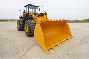 Chargeuse sur pneus diesel robuste SEM665F 20 tonnes, chargeuse frontale, capacité de la benne 3,3 m, moment de charge élevé, moteur, roulement, pompe, engrenage - Product Image 2
