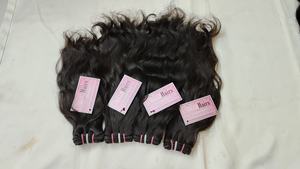 Bodywave Hair Bundles With HD <b>Lace</b> <b>Closure</b> Raw Virgin Cuticle Aligned Wholesale Wavy Hair Vendor Indian Temple Hair Bundle - Product Image 3