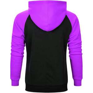 Vente en gros de sweats à capuche surdimensionnés de couleur unie de haute qualité pour hommes pulls à capuche personnalisés en coton de haute qualité pour hommes - Product Image 2