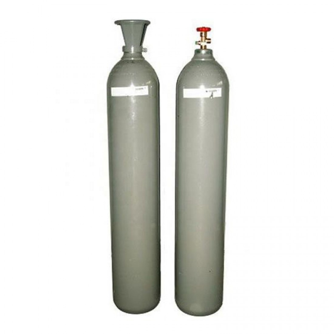 Carbondioxide الصناعية الغاز أنبوب اسطوانة 230 شريط أسطوانة فولاذ عالية ضغط رمادي 40 لتر 50 لتر ISO 9809 1 أفضل جودة