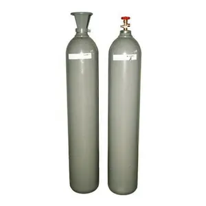Kohlendioxid Industrie gasrohr flasche 230 bar Stahl flasche Hochdruck grau 40 Liter 50 Liter ISO 9809 1 Beste Qualität