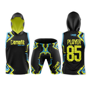 ชุดฟอร์มฟุตบอลสำหรับผู้ชาย7ใน7ใน7สไตล์มีฮู้ด - Product Image 1