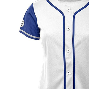Camiseta de Béisbol para Hombre, Diseño Moderno, 100% Algodón, Secado Rápido, Antibacteriana, Venta al Por Mayor a Bajo Precio, Modelo 2025 - Product Image 5