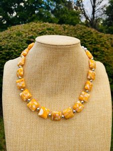 สร้อยคออะคริลิคสำหรับผู้ชายสร้อยคอเชื่อมเรซินแนวสตรีทบอยขายดีสร้อยคออะคริลิคแบบฮิปฮอปพังค์สำหรับผู้ชาย - Product Image 4