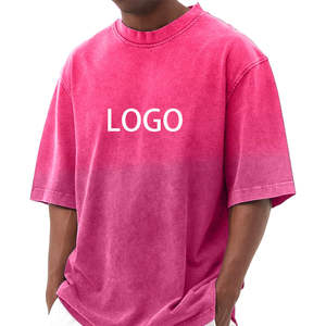 Vente en gros Logo personnalisé T-Shirt hiver en coton pour hommes de qualité supérieure motif solide confortable respirant séchage rapide vêtements de commande en gros - Product Image 1