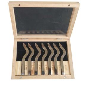 แสตมป์กะรัตโค้งในกล่องไม้10K,14K,18K,925,750,Plat,Ster - Product Image 1