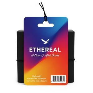 Luxury Waterproof Custom Logo Paper <b>Hangtag</b> for Clothing Accessories and Bags - Product Image 5