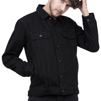 Blouson en jean personnalisable pour homme, style urbain, OEM, délavé vintage, 100% coton, toile décontractée pour le printemps et les activités de plein air