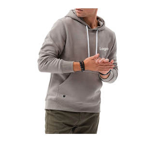 Hombres Slim Fit Hoodie Heavy GSM Hoodie Blank Vintage Hoodie Hombres Con logotipo personalizado - Product Image 6