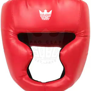 Protector Facial de Cuero Personalizado para Entrenamiento de MMA y Lucha Libre con Logotipo Personalizado - Diseño Ligero y Transpirable - Product Image 2