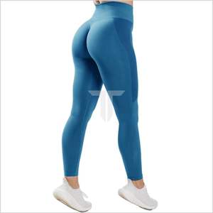 2024 Women's Casual Breathable <b>Butt</b> <b>Lifting</b> Workout Leggings Plus Size High Waist Yoga <b>Pants</b> Seamless Spandex/Nylon Quick Dry - Product Image 6