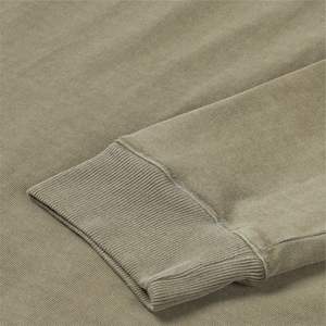 Camiseta de algodón de manga larga con estampado personalizado Unisex lisa de alta calidad 230gsm logotipo bordado Camiseta de manga larga de gran tamaño - Product Image 4