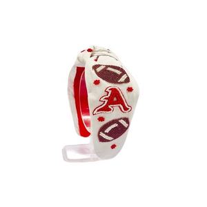 Best Quality Game Day Beaded Headband Handmade Hairband Game Day Top Not <b>Hairbands</b> Knotted Headbands - Product Image 2