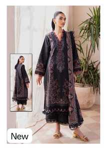 Collection Karachi de luxe avec des tenues de créateurs expansives Vêtements ethniques exclusifs pour femmes pour les occasions de fête et de fête - Product Image 4