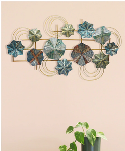 Colgante de pared de Metal para el hogar, arte de pared multicolor de latón Ak para manualidades, su nostalgia - Product Image 2