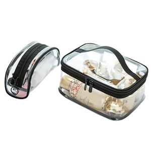 热销2026透明化妆包定制旅游组织者透明洗漱包轻质化妆包中国市场 - Product Image 1