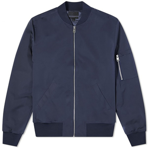 Veste bomber d'hiver pour homme de qualité supérieure, vente chaude, toile, col montant, logo frontal, style classique, service OEM personnalisé - Product Image 5