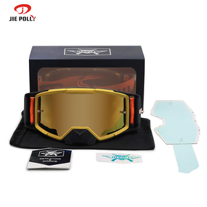निर्माता कस्टम मोटरसाइकिल गोगल मोटोक्रॉस स्पोर्ट्स थोक एमएक्स आईवियर चश्मा पीसी लेंस विंडप्रूफ प्लास्टिक ओडम - Product Image 2