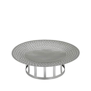 Forma redondeada de aluminio niquelado de Venta caliente con tamaño personalizado para vajilla, soporte para pasteles, pastel y fruta de la mejor calidad - Product Image 1