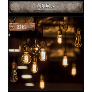 Lámpara Colgante Industrial Moderna de Aluminio Simple, Luz Cálida, Cable de 1.5 Metros, Instalación Colgante para el Hogar, Fuente de Alimentación CA - Product Image 3