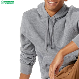 Sweat à capuche épais unisexe en molleton de coton French Terry, thermique et écologique, pour l'hiver et le streetwear, du fabricant professionnel - Product Image 5