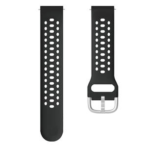 Correa de Reloj de Silicona Suave y Transpirable de 20 mm para Huami <span class=keywords><strong>Amazfit</strong></span> Active 2 <span class=keywords><strong>BIP3</strong></span>/3 Pro GTS2/2e/2 Mini/3/4 GTR Mini, Correa Universal para Reloj - Product Image 4