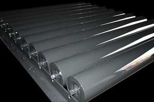 ลูกกลิ้งสายพานลำเลียงแบบลูกกลิ้งเหล็กกล้าสำหรับงานหนักชิ้นส่วนสำคัญสำหรับอุปกรณ์จัดการวัสดุ - Product Image 2