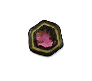 Natural Watermelon <b>Tourmaline</b> Slice Loose Gemstone 24.50*26.50 MM 16 CT Certified IGI Watermelon <b>Tourmaline</b> Slices - Product Image 2