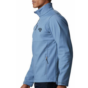 Custom Made Men's Softshell <b>Jacket</b> <b>Thin</b> Stand Collar Breathable <b>Waterproof</b> Windproof Custom Logo Casual for Winter Outdoor Use - Product Image 3