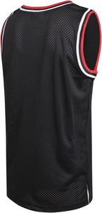 Blanc Hommes Basketball Jersey Mesh Formation Pratique Athlétique Sports Chemises Équipe Uniformes Fans Tenues Tops 100% Polyester - Product Image 6