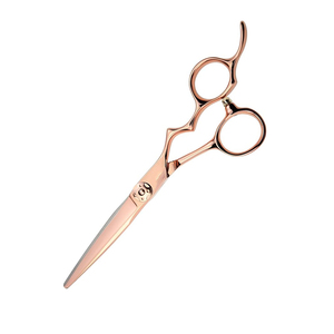 กรรไกรสแตนเลสเคลือบโรสโกลด์กรรไกรตัดผมด้ามจับแฟนซีพร้อมสกรูแบบถอดได้ - Product Image 4