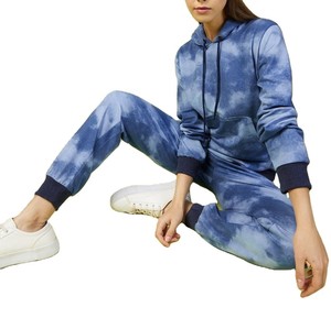 ชุดวอร์มมัดย้อมสำหรับผู้หญิงชุดวอร์มสำหรับใส่เล่นยิมแห้งเร็วระบายอากาศได้ดี - Product Image 2